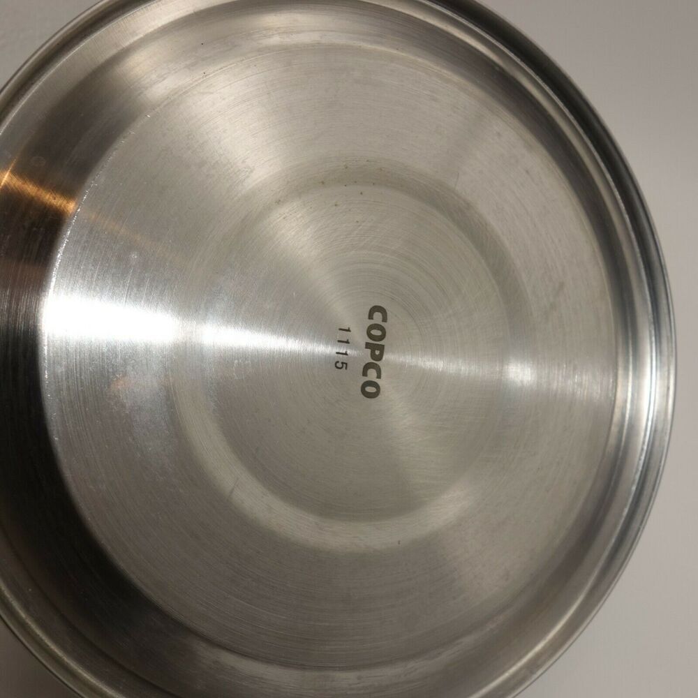 Vintage COPCO Whistling Tea Kettle Teapot Shiny Stainless Steel 1.5 Quart - Picture 5 of 7